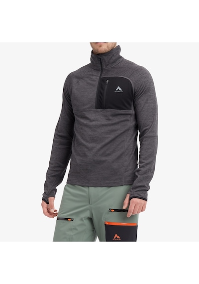 McKinley Mc Kinley Tampo Iı Half Zip Uzun Kollu Erkek Gri Üst 428934 Gri