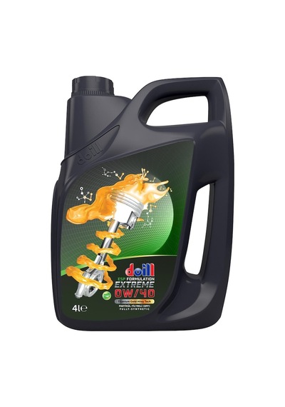 Doill Extreme 0W-40 API SN/CF ACEA C3 Tam Sentetik Partiküllü Motor Yağı 4 L