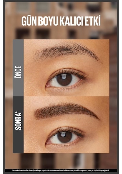 Maybelline Ny Quick Shaper Kaş Şekillendirici Kalem - 05 Deep Brown 3600531718336-11118 05