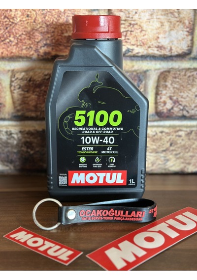 Motul 5100 10w-40 Yeni Seri Motosiklet Yağı 1 Litre