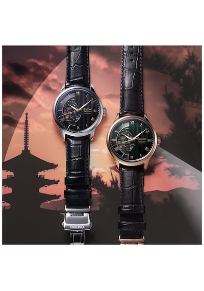 Seiko Presage Hcb008j1 Japanese Garden Erkek Kol Saati Altın
