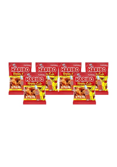 Haribo Happy Cola 80gr X6