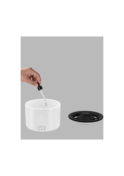 Volkan Efektli Aroma Difüzörü Sessiz Çalışma Otomatik Kapanma Ve Led Işı - Hs08378282-1 Renkli