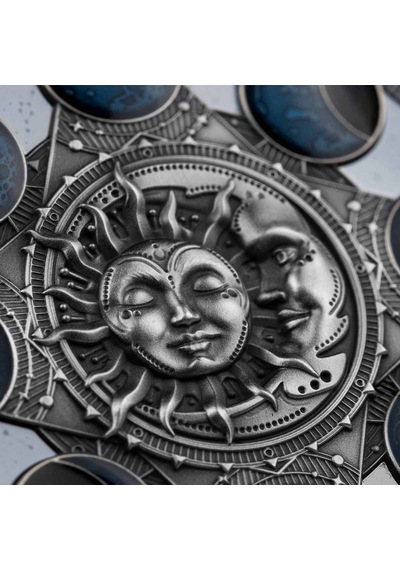 Agakulche Ay Takvimi Gümüş Sikke Coin
