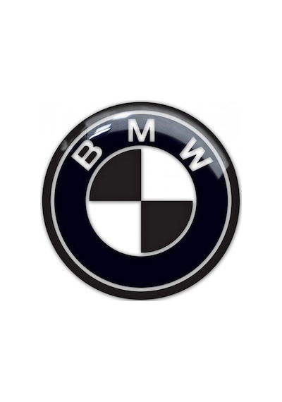 Bmw Sticker Siyah 2 Adet Damla Silikon