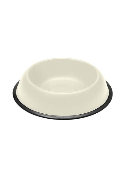 Ferplast Mıra Kc 72 Kaymaz Tabanlı Plastik Köpek Mama Ve Su Kabı Beyaz 500 Ml