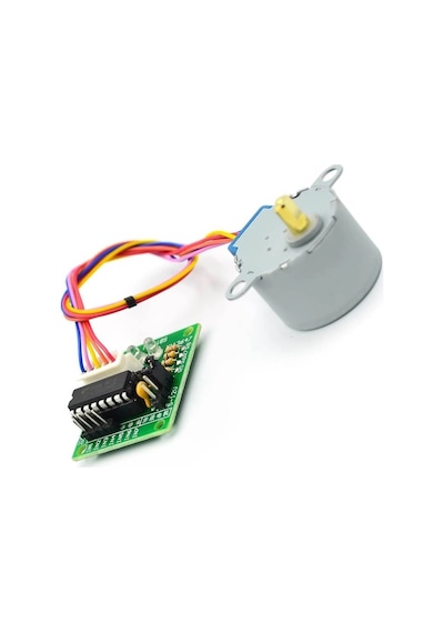 28byj-48 5v Redüktörlü Step Motor - Uln2003a Sürücü Kartı