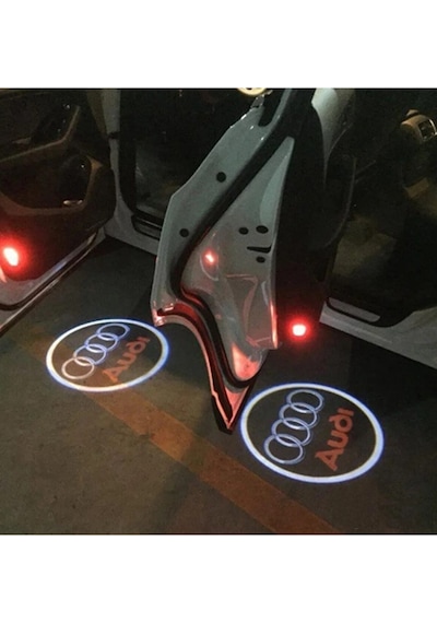 Audi A3 Kapı Altı Hayalet Logo  Lazer Led 2014-2018