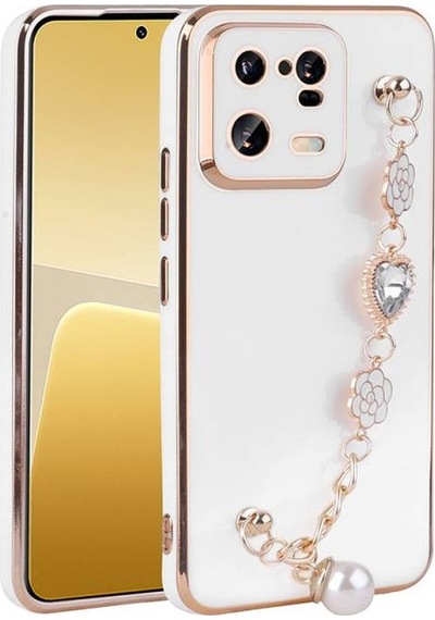 Xiaomi Mi 13 Pro İle Uyumlu Kılıf El Tutamaçlı Kamera Korumalı Kadın Telefon Kılıfı Kapak