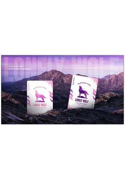 Mpc Lonely Wolf Purple Bocopo Oyun Kağıdı İskambil Kartları