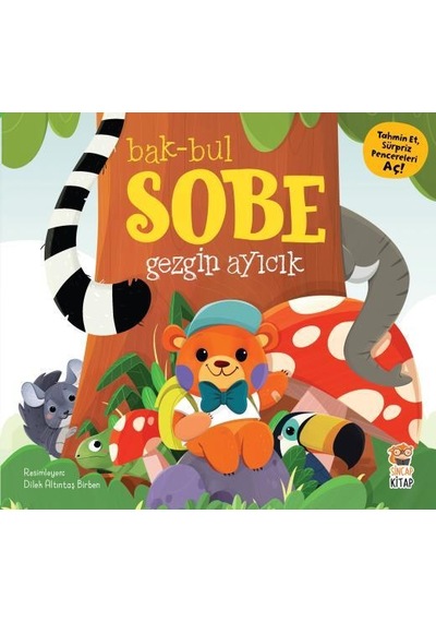 Bak Bul Sobe Gezgin Ayıcık - Sincap Kitap