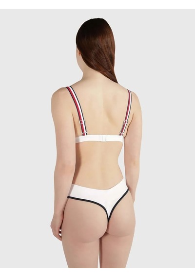 Tommy Hilfiger Tommy Hılfıger Kadın Bikini Üstü Uw0uw05290-ycf Uw0uw05290-ycf Beyaz