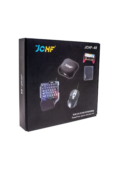 Hello JCHF68 Klavye + Mouse Bluetooth Gamepad Oyuncu 4 IN1 Set (69262)
