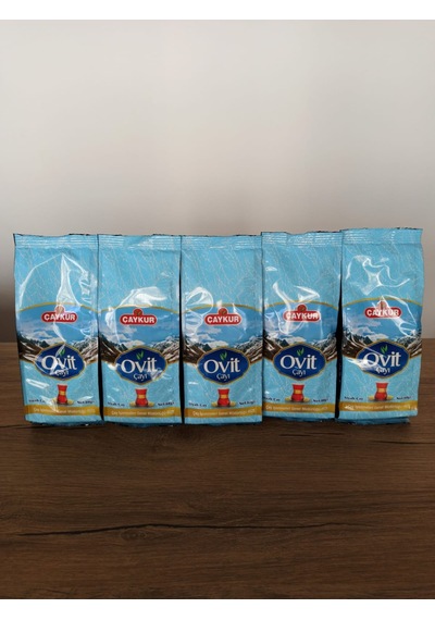 Çaykur Ovit Siyah Çay 5 x 80 G