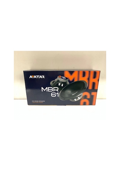 Avatar 16cm Midrange - Avatar Mbr-61 140w 70rms 16cm Midrange - Profesyonel Midrange Hoparlör