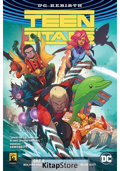 Teen Titans Cilt 2 Aqualad Yükseliyor - Benjamin Percy - Arka Bahçe Yayıncılık