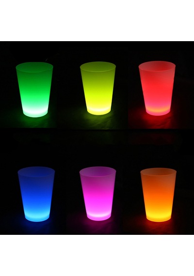 Neon Parti Glow Bardak 1.5 Oz Karışık Renk 1 Adet Tekli Çr