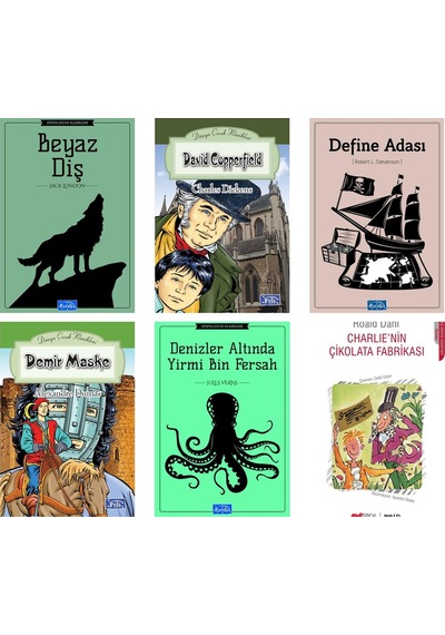 Charlie'nin Çikolata Fabrikası Ortaokul Okuma Seti