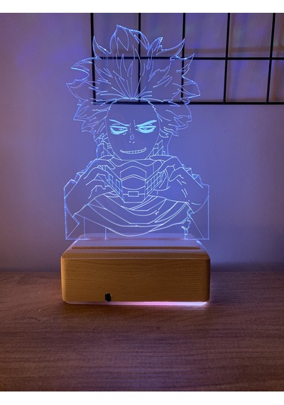 Hitoshi Shinso My Hero Academia 16 Renk Gece Lambası