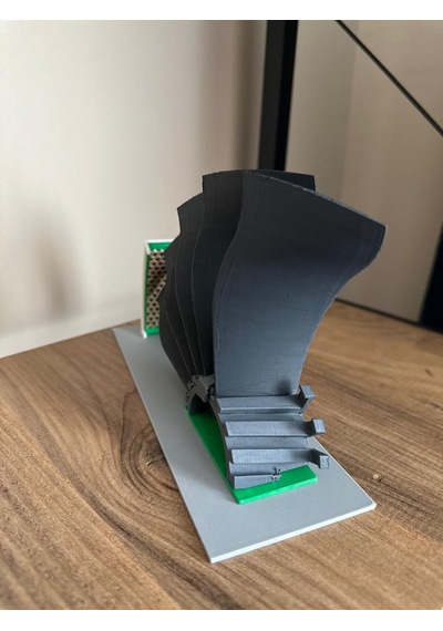 Rolye Royce Trend700 Fan Disk Kesit Görünüm 3d Model-1001