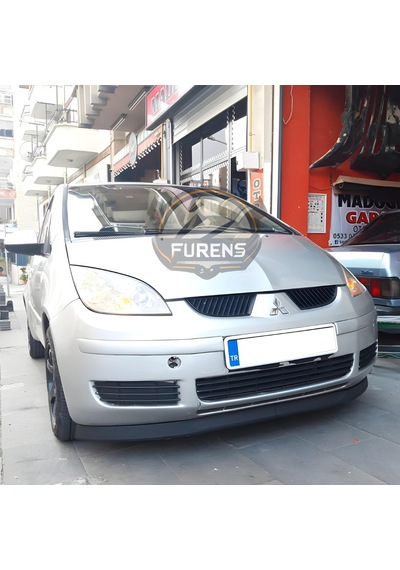 Mitsubishi Colt 2005-2009 Uyumlu H Lip Esnek Ön Lip 2 Parça Karlık Ön Ek Tampon Altı Dill