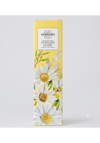 Marmara Powder Daisy Bambu Çubuklu Oda Kokusu Pudra
