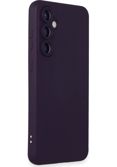 Newface Samsung Galaxy S24 Kılıf Nano İçi Kadife Silikon - Mor