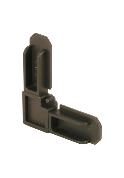 Mp7728 50 Screen Çerçeve Köşe, 5/16 X 3/4 İnç, Bronz Plastik, 50 Adet