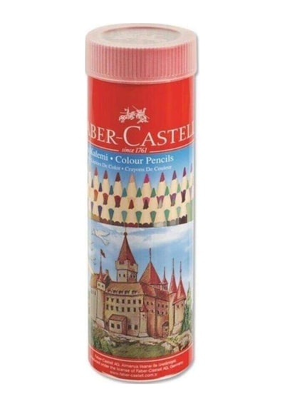 Faber-Castell 36 Renk Metal Tüp Tam Boy Kuruboya