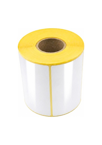 50x100mm Kuşe Etiket 1 Rulo 500 Sarım Ribonsuz Kargo, Lojistik, Depo Yapışkanlı