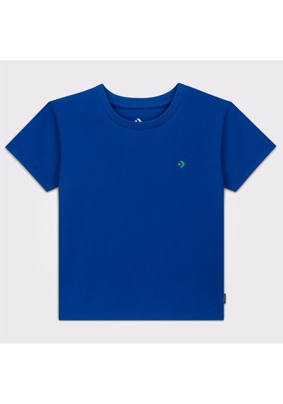 Converse Slim Fit Kadın Mavi T-shirt