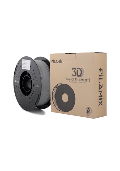 Filamix Pla+ Gri Filament 1,75mm 1kg - Bisiparisver