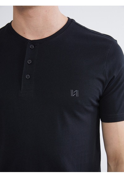 Lc Waikiki Lc Waıkıkı Siyah Standart Kalıp Erkek Şortlu Pijama Takımı