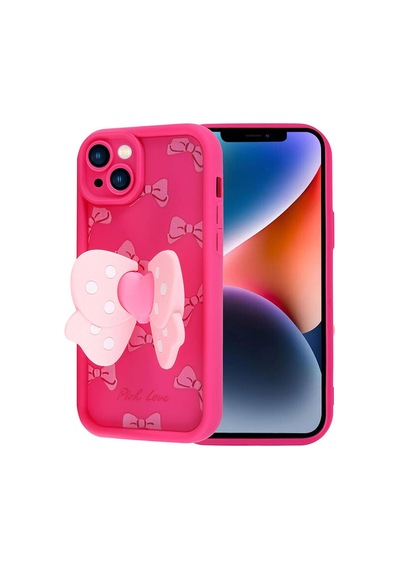 Apple Uyumlu iPhone 14 Kılıf Kamera Korumalı Figür Tasarımlı Kapya Kapak