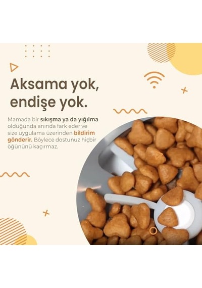 Qq009 Gece Görüşlü 1080p Fhd Kameralı, Akıllı Otomatik Kedi Mama Kabı, Tuya App-wifi Uzaktan Kontrol, Sesle Ça