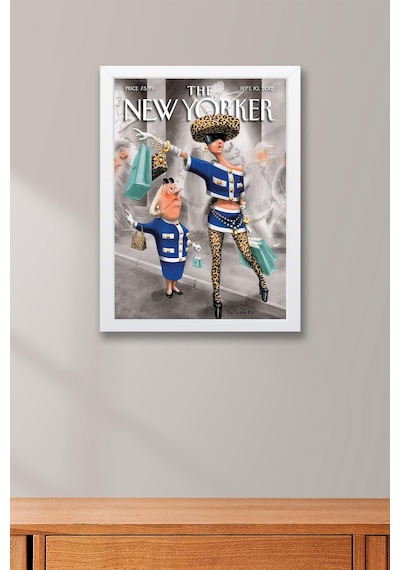 The New Yorker Çerçeveli Tablo September 10 2012