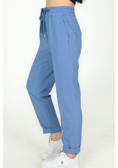 Sortie Collection Neva Model Pantolon İndigo-indigo İndigo