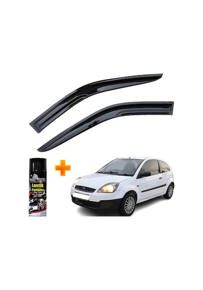 Fiesta Van Mügen Cam Rüzgarlığı 2002-2008 Arası 2 Li Takım +500ml Lastik Parlatıcı