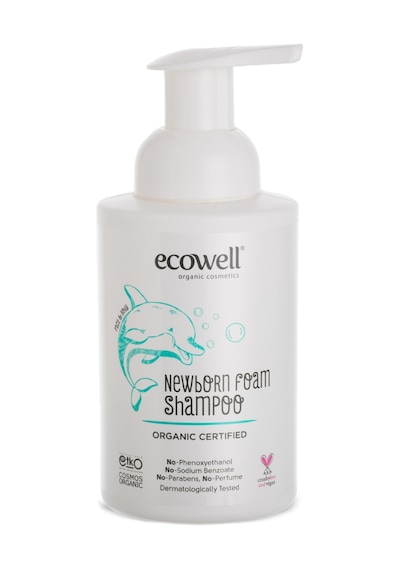 Ecowell Organik Yeni Doğan Köpük Şampuan 300 ML