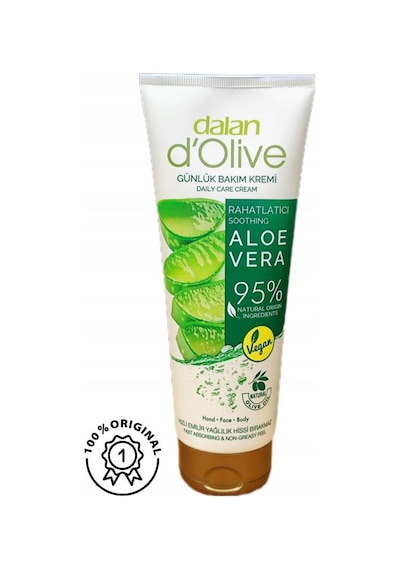 Dalan Dolive 250ml Tüp Krem Aloe Vera