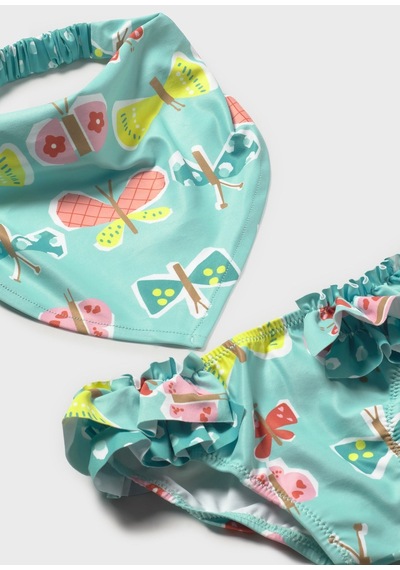 Mayoral Kız Bebek Mayor Altı Ve Bandana Mavi