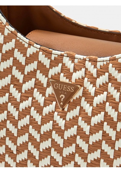 Guess Tessi 2'si 1 Arada Kadın Kahverengi El Çantası Hwwg7691230-cgm