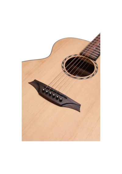 Bromo Baa8s Mini Jumbo Akustik Gitar Natural