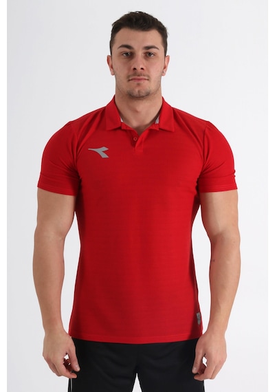 Diadora Alto Kamp Polo T-Shirt Kırmızı