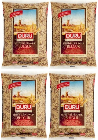 Duru Şehriyeli Pilavlık Bulgur 4 x 1 KG