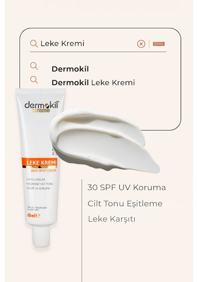 Dermokil Xtreme Spot Cream Leke Bakım Kremi 60 ML