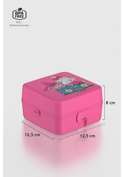 Renga Leya Kral Şakir Canan Desenli Pp Çocuk Beslenme Kabı 222052 Pembe Pembe