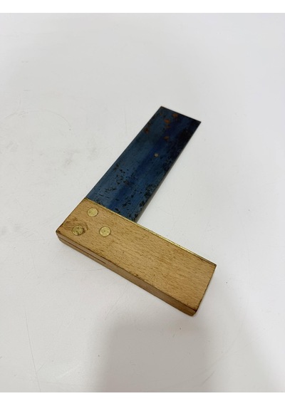 Antika Ahşap Marangoz Gönyesi 15cm 006