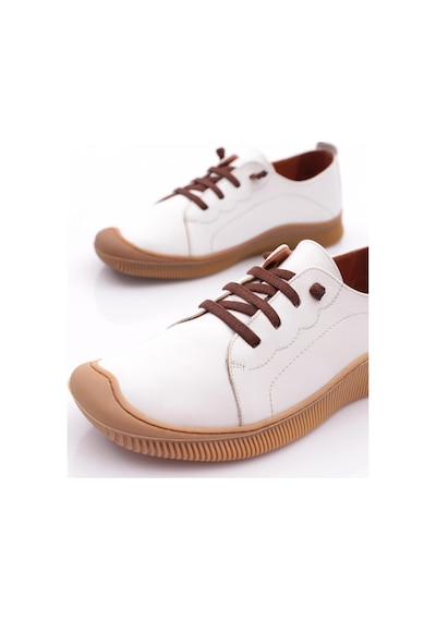 Dgn 25120 Kadin Comfort Ayakkabi Beyaz