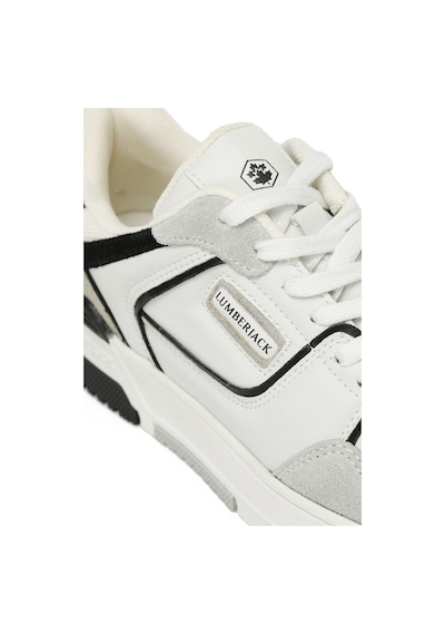 Lumberjack Stella 4pr Beyaz Kadın Sneaker 000000000101877721 Beyaz - Siyah